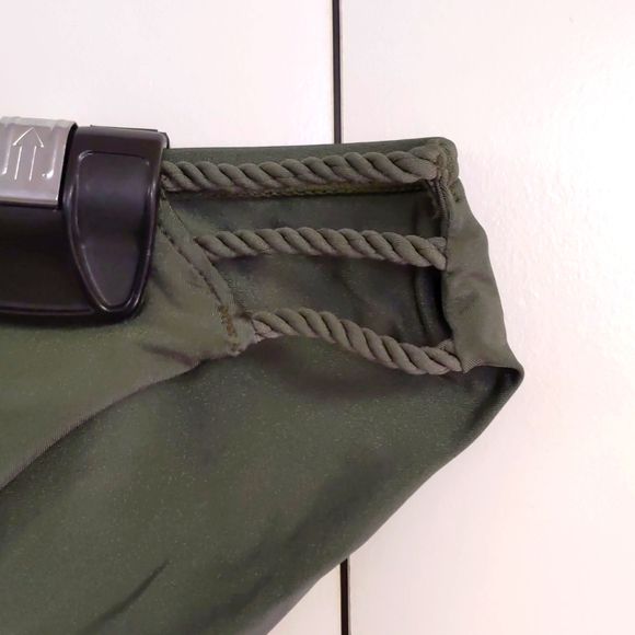 Panache Brazilian back, string side bikini bottom. Khaki color. Multiple sizes. - Picture 3 of 6